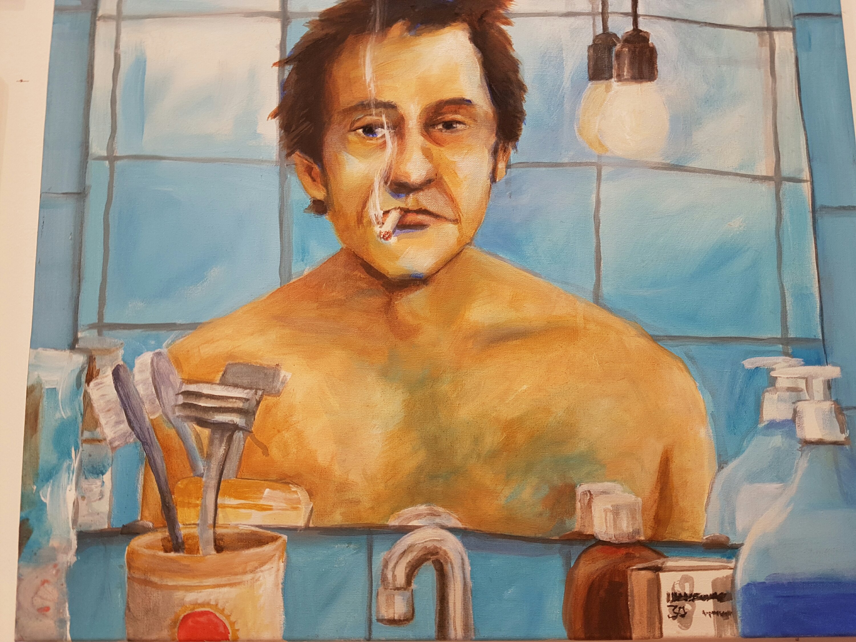 Die Zigarette in der Kunst/la cigarette dans les beaux arts/# ...